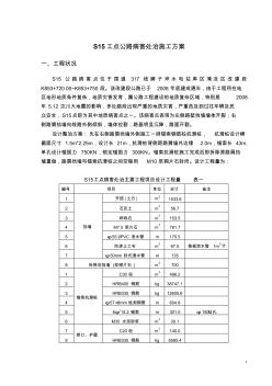 S15工点公路病害处治施工方案