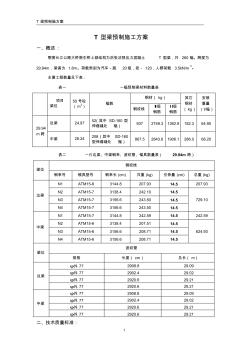 T型梁预制施工细则