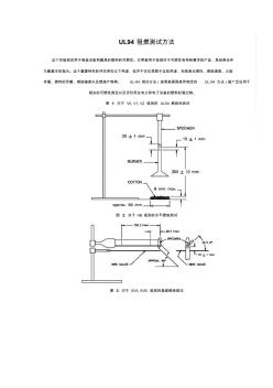 UL94阻燃測(cè)試方法