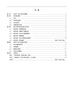 XX项目建设及实施方案