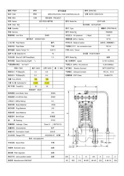 ZZYP-40B自立式调节阀DN65-40B技术参数表 (2)