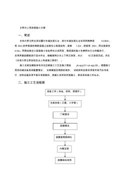 z主桥台上现浇空心板梁及人行道梁施工方案-精品文档