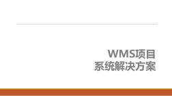 [实用参考]非常专业完整的WMS解决方案(智能仓储基础架构).pptx