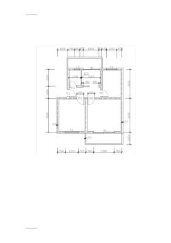 [整理]CAD建筑平面图基础练习.