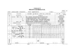 T梁鋼筋成型與安裝質(zhì)量檢驗評定表