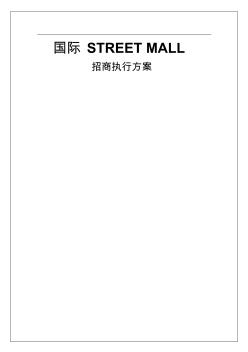 《郑州康桥华城商业项目招商执行方案》(55页)