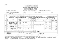 【2019年整理】分項(xiàng)工程質(zhì)量檢驗(yàn)評(píng)定表樣表