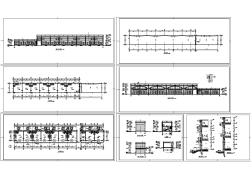 【CAD图纸】二层商业楼施工图纸(精美图例)