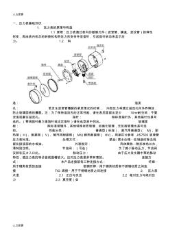 【人力资源】压力表基础知识(1)资料