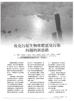 【北京中科博聯(lián)】攻克污泥生物堆肥惡臭污染問(wèn)題的新思路