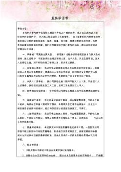 【合集】工程設計服務承諾書(投標用)9 (2)