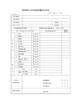 【工程文檔】噴射混凝土支護(hù)檢驗(yàn)批質(zhì)量驗(yàn)收記錄表