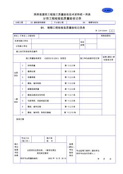 【工程表格模板】裱糊工程检验批质量验收记录表(2)