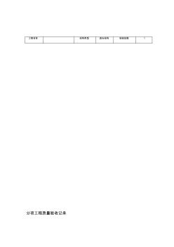 一般抹灰分项工程质量验收记录、检验批及报验申报表资料