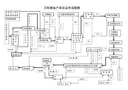 萬科房地產(chǎn)項目運作流程圖