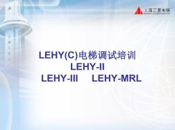 上海三菱电梯质量之上海三菱电梯LEHY安装调试