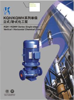 上海凯泉KQH+KQWH系列单级立式+卧式化工泵
