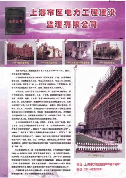 上海市区电力工程建设监理有限公司