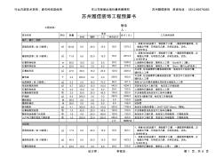上海浦东装修公司预算明细表单