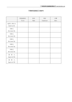 不銹鋼傳遞窗驗證方案參考