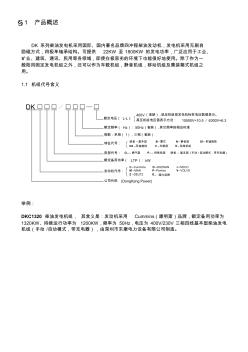 东康柴油发电机技术说明手册(中文)