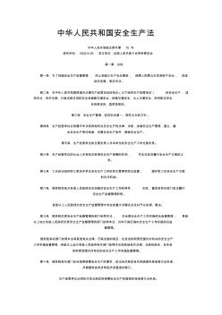 中华人民共和国安全生产法 (3)