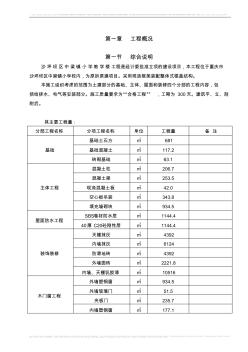 中梁小学教学楼新建工程施工组织设计