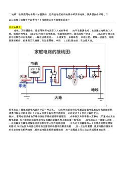 為什么要接地線據(jù)說不接地線后果很嚴(yán)重趕緊看看你們家的吧