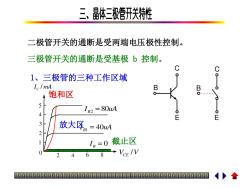 二極管開關(guān)的通斷是受兩端壓極控制教學(xué)課件