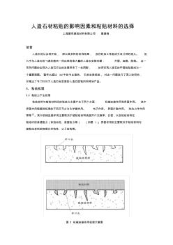 人造石材粘貼的影響因素和粘貼材料的選擇!