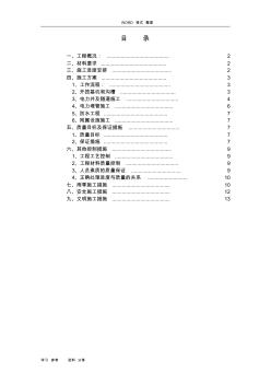 供电管沟、电力井工程施工设计方案