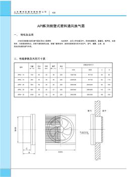 側(cè)壁式塑料通風(fēng)換氣扇