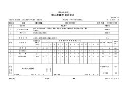 側石質量檢查評定表表格XLS格式