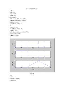 信號與系統(tǒng)傅里葉變換