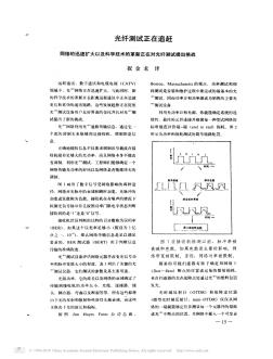 光纖測(cè)試正在追趕