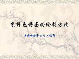 光纖色譜圖的繪制方法