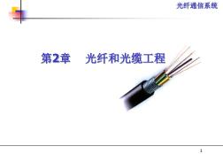 光纤通信系统24光缆的结构和种类