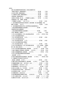 全国二级注册建筑师资格考试规范、标准及主要参考书目