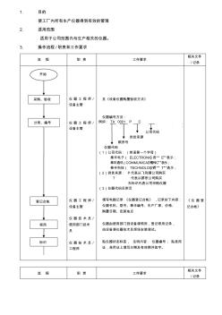 公司仪器管理流程图(4页)优选文档