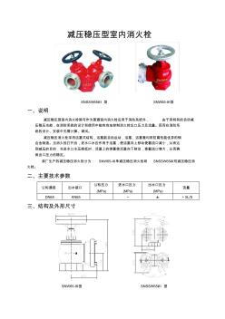 减压稳压型室内消火栓 (2)