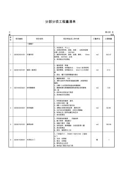 分部分項工程量清單 (3)