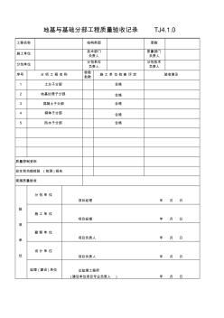 分部分项工程质量验收记录表 (2)