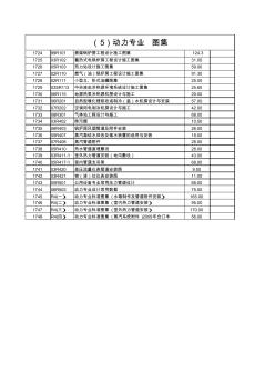 动力工程图集规范目录