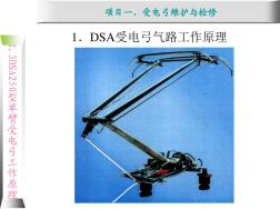 动车组牵引系统维护与检修1.2DSA250型单臂受电弓工作原理