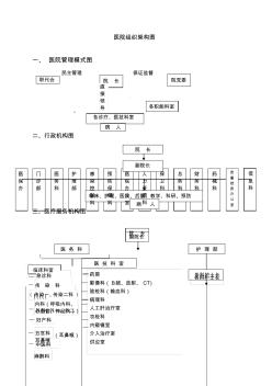 醫(yī)院組織機(jī)構(gòu)架構(gòu)圖