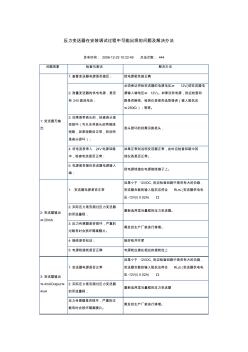 压力变送器在安装调试过程中可能出现的问题及解决办法