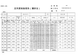 壓實度檢測自動生成表