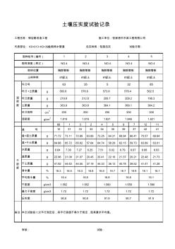 压实度自动计算表格(环刀、灌砂法)