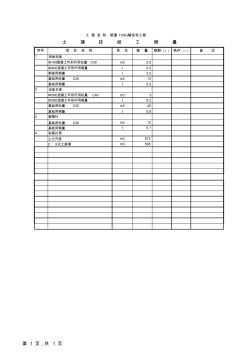 变电站土建提出工程量