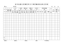 嘉信公司监理常用表格(横表)